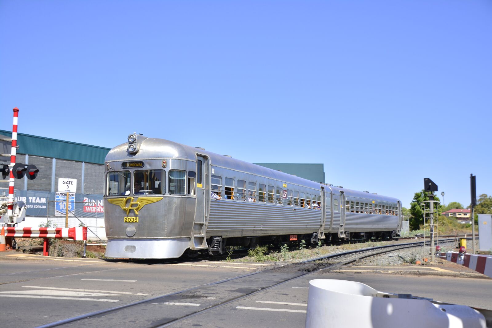 Nikon D5200 sample photo. Train, railway, brisbane photography