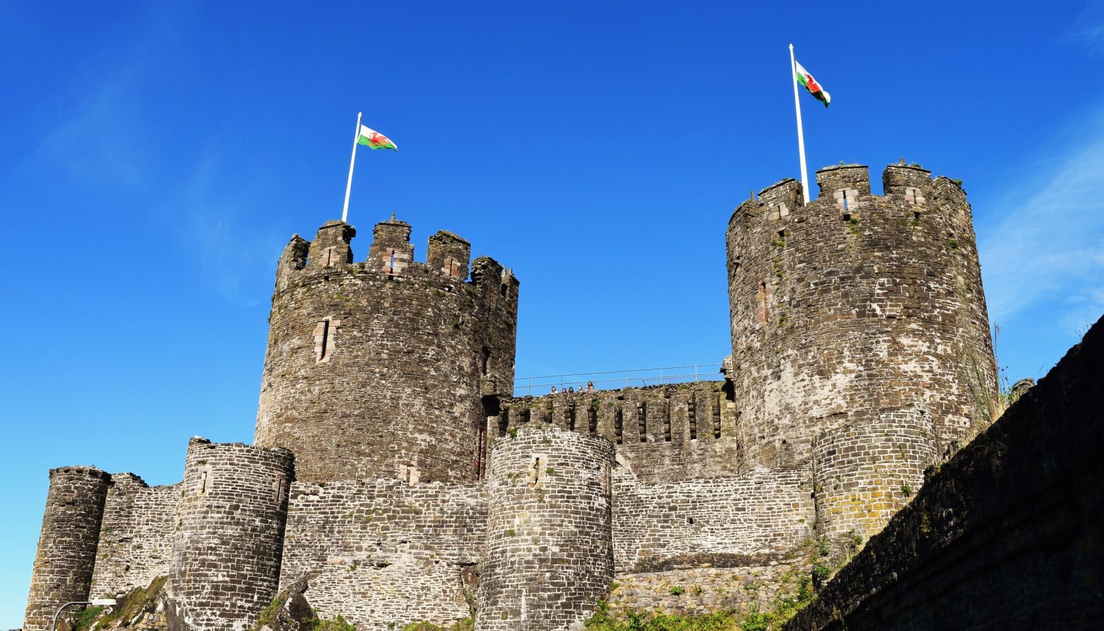 Nikon D3300 sample photo. Castle, wales, tower photography