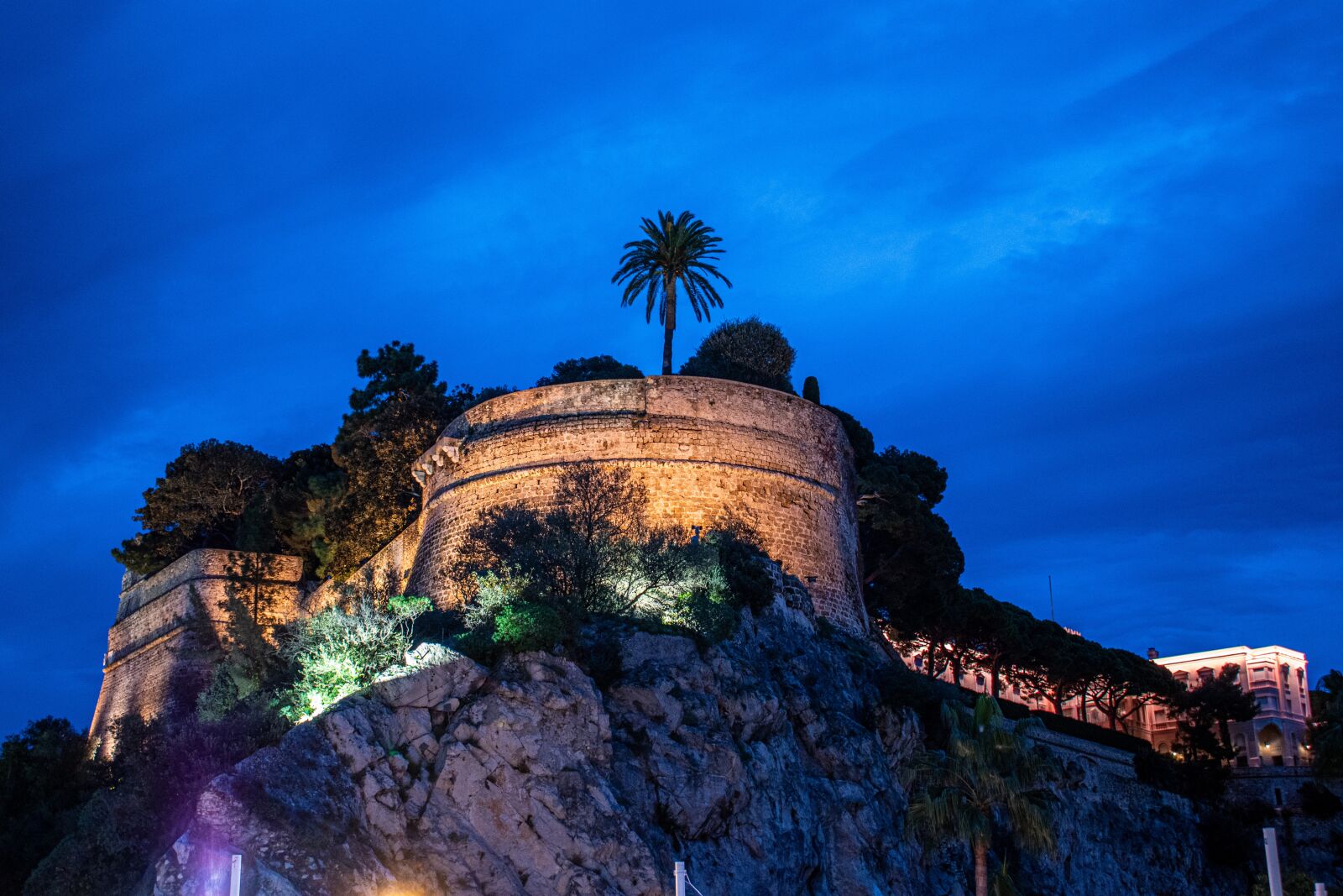 Nikon D5600 sample photo. Night, castle, sky photography