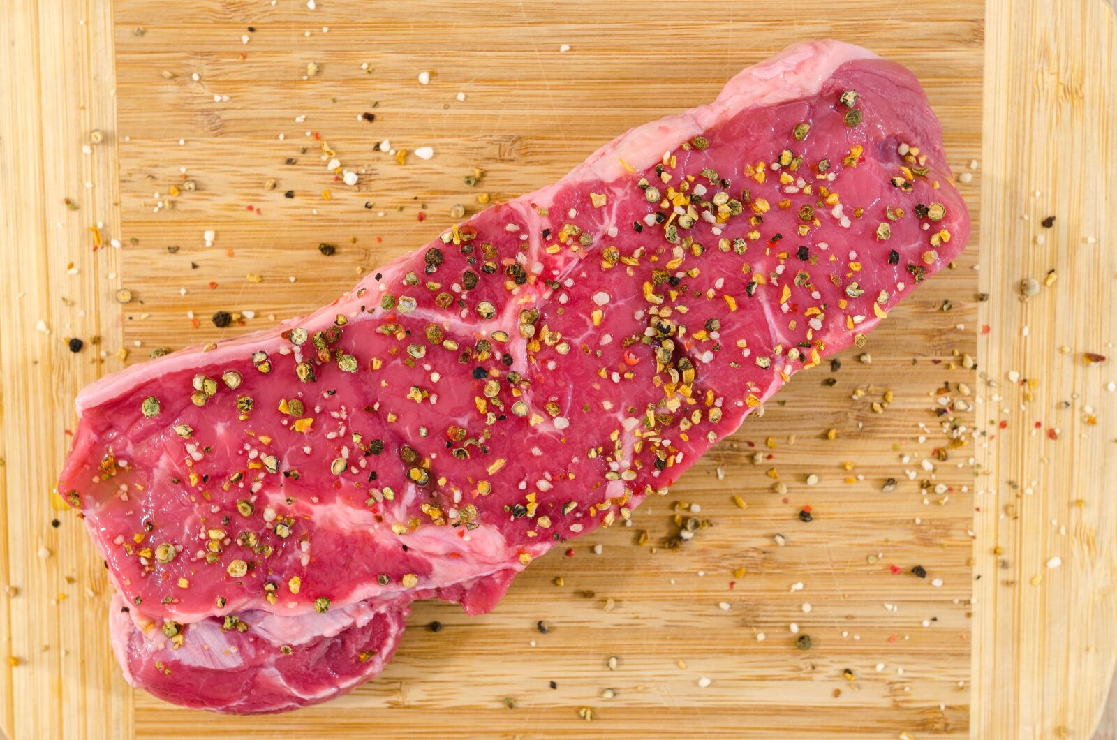 Nikon D5100 sample photo. Meat, wood, beef photography