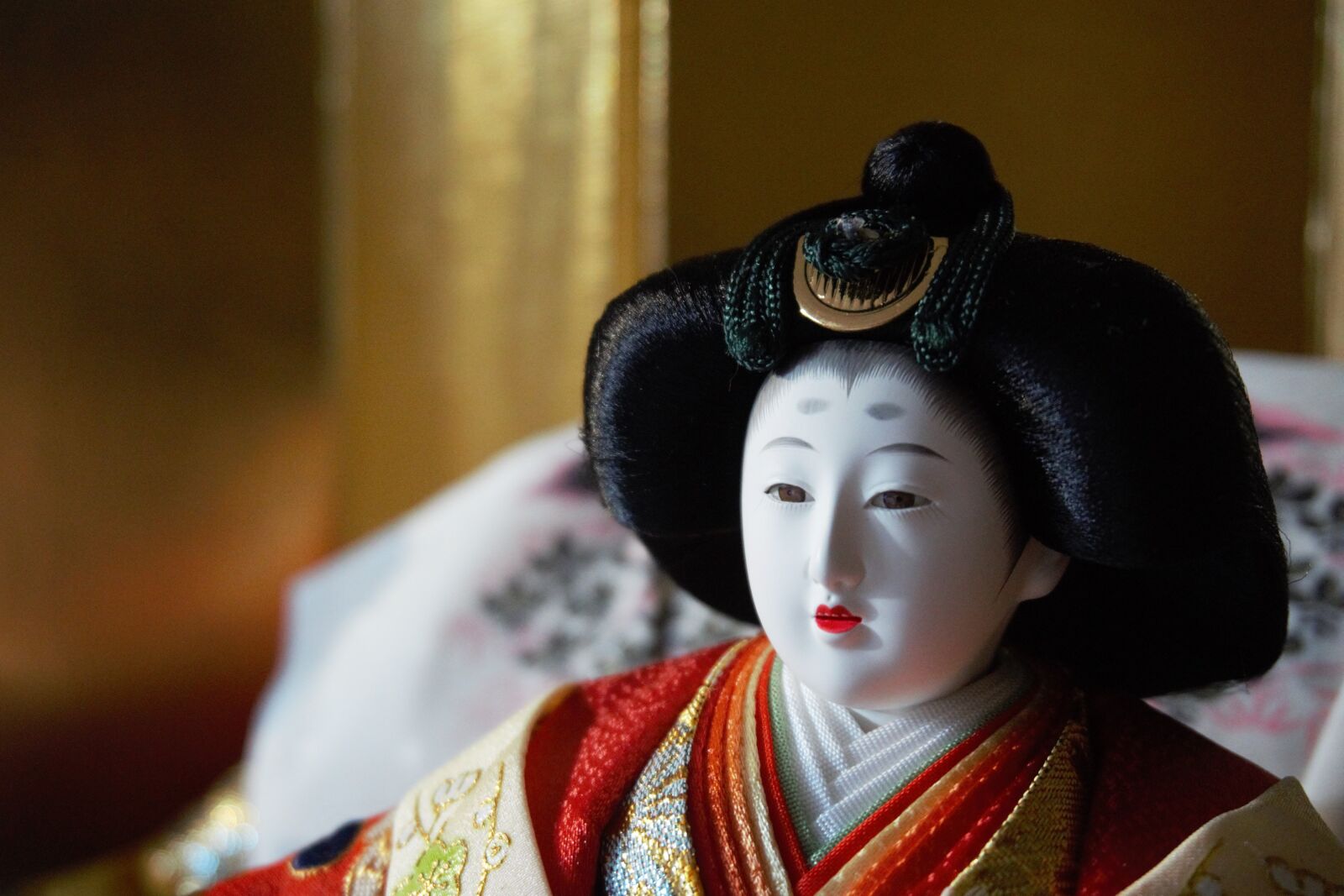Sony a6000 sample photo. Japanese doll, asian doll photography