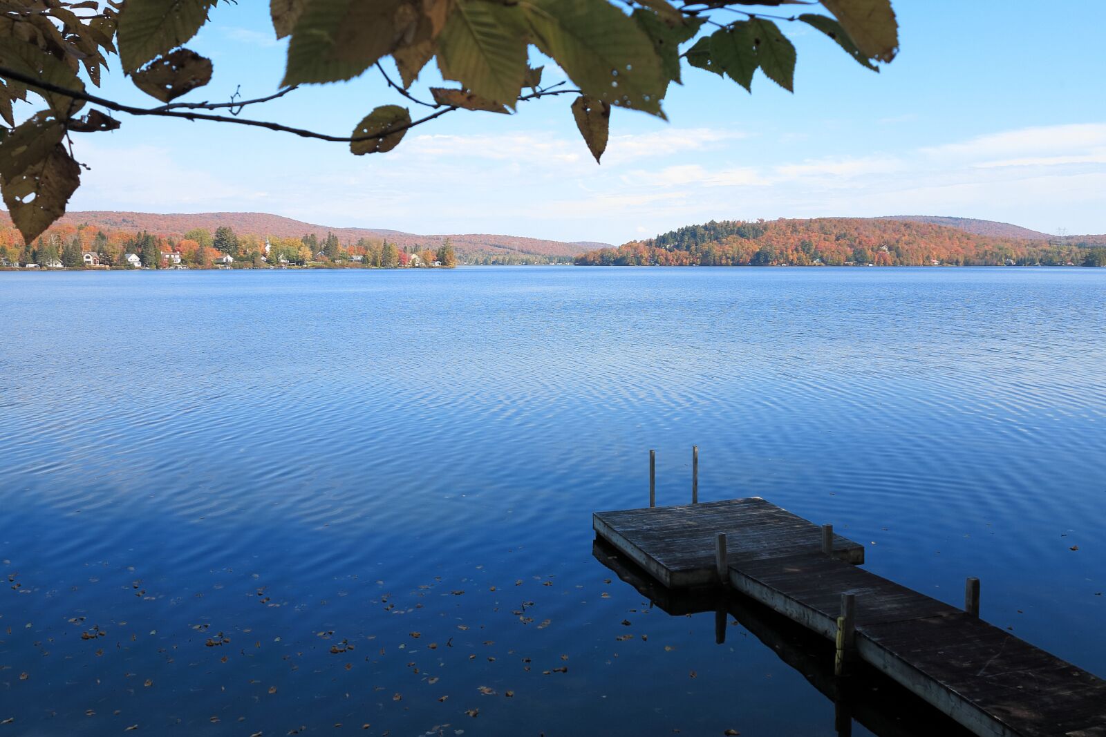 Canon PowerShot G1 X sample photo. Lake, autumn, landscape photography