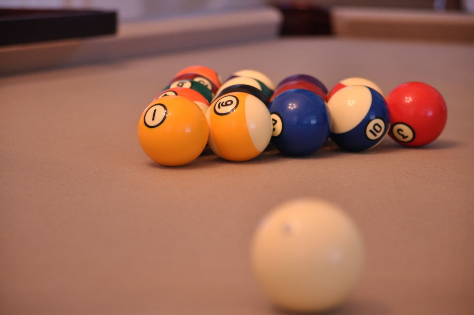 Nikon D90 sample photo. Pool game, billiard, ball photography