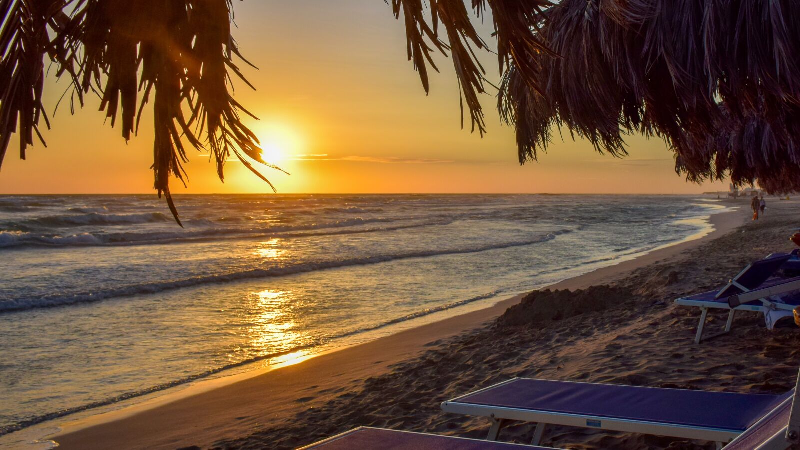 Nikon D5300 sample photo. Italy, sunset, beach photography