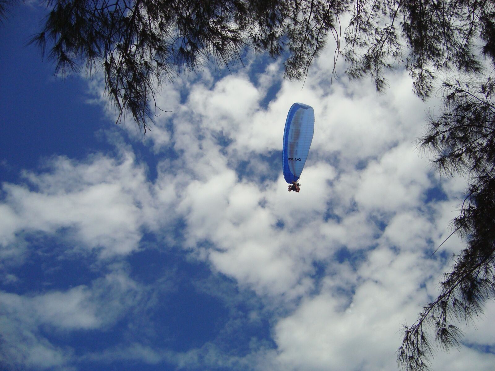 Sony Cyber-shot DSC-W110 sample photo. Parachute, sky, brazil photography