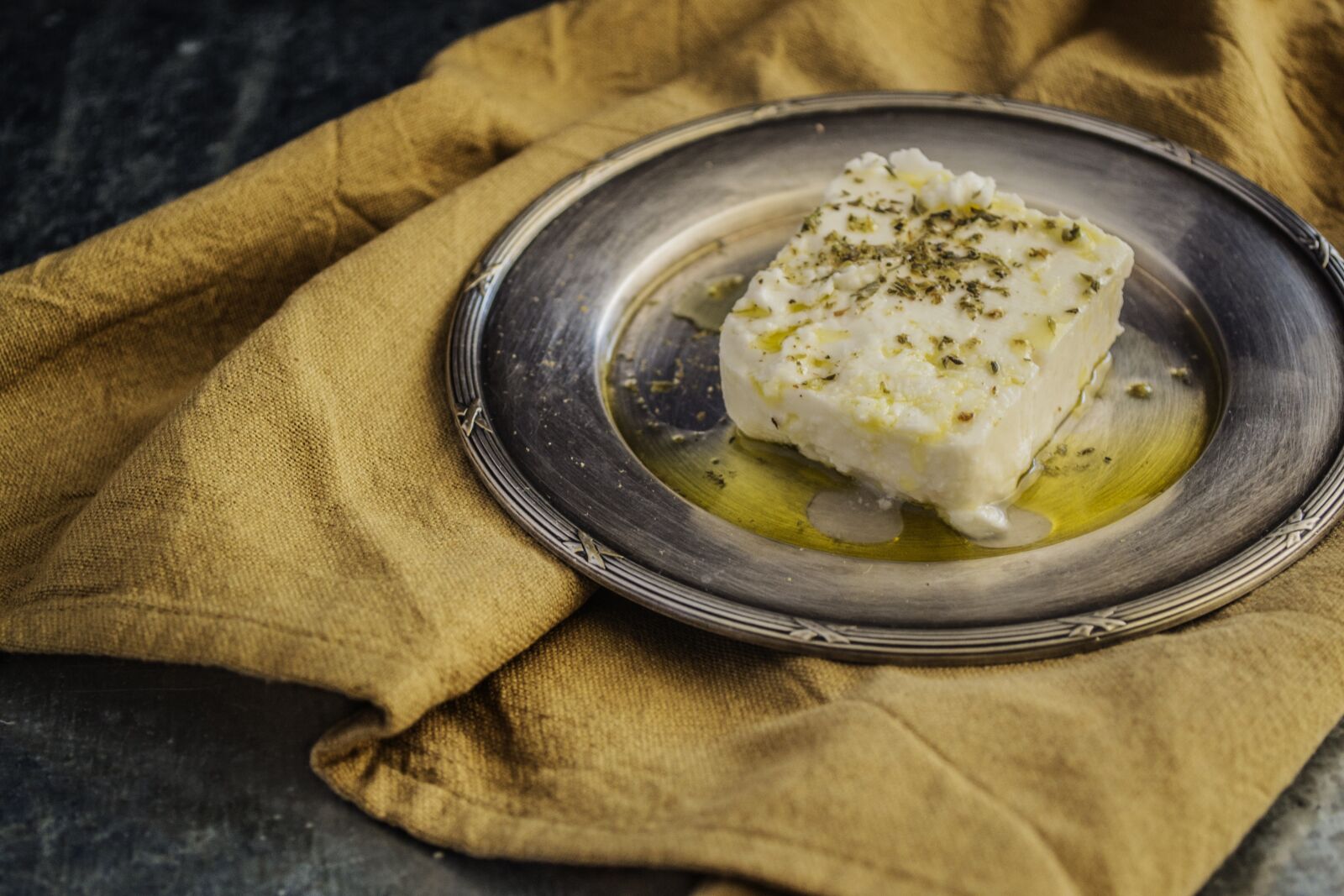 Nikon D3100 sample photo. Feta, feta cheese, olive photography