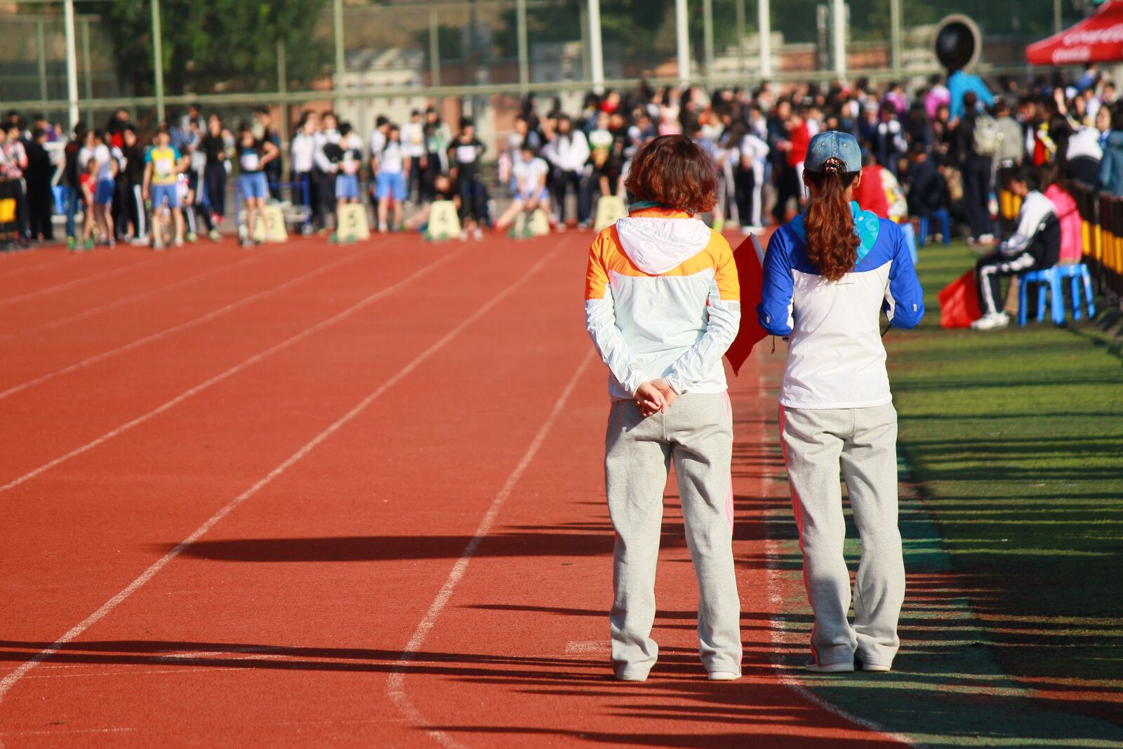 Canon EF-S 55-250mm F4-5.6 IS II sample photo. Games, university student, high photography