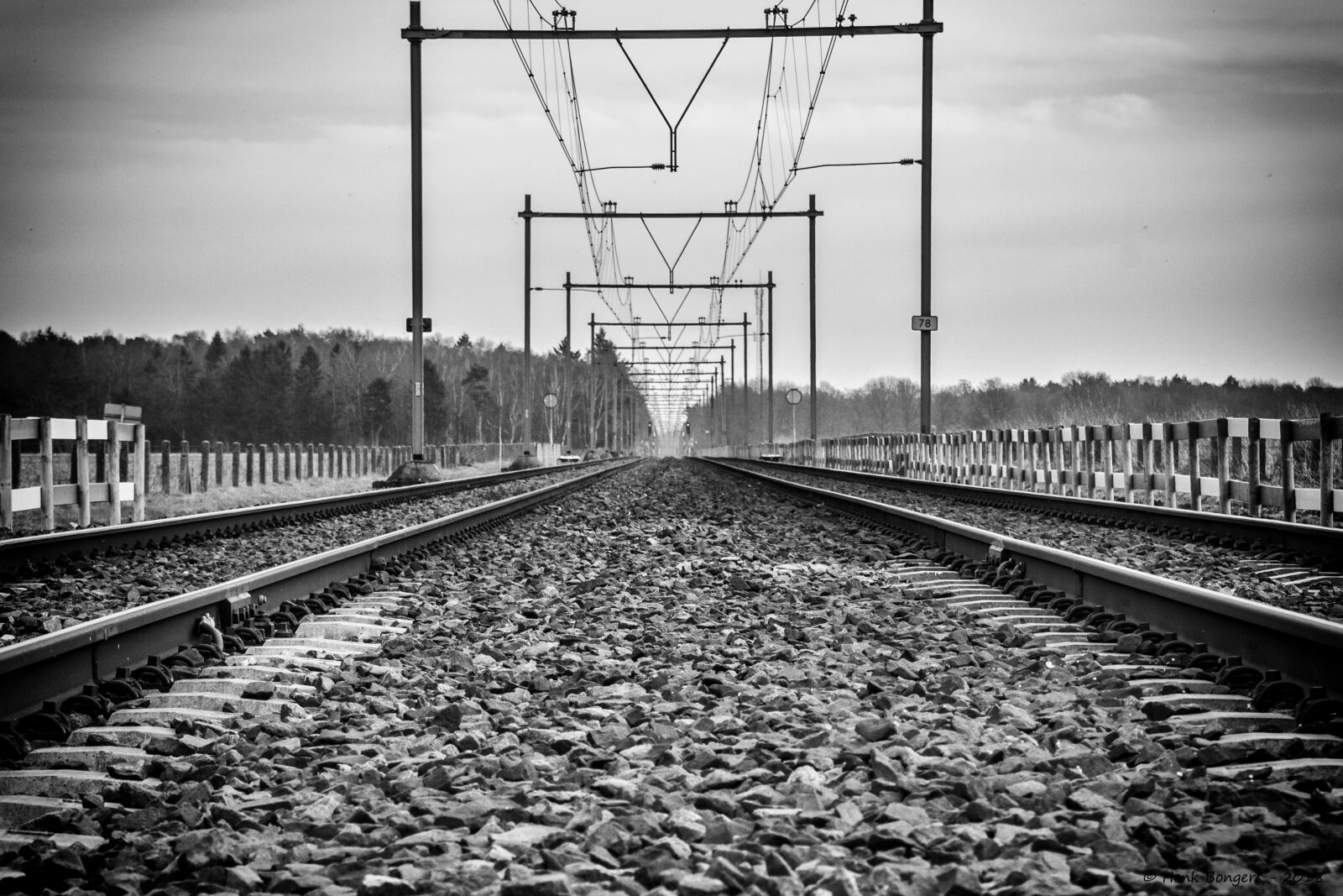 Canon EOS 1000D (EOS Digital Rebel XS / EOS Kiss F) sample photo. Railway line, transport, train photography