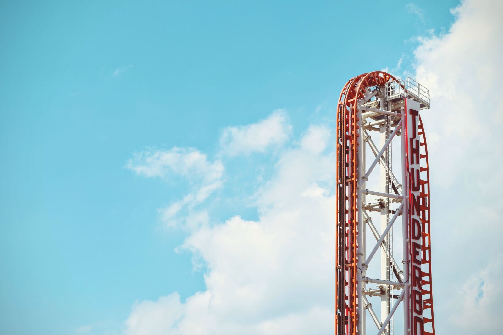 Nikon D3300 sample photo. Amusement park, roller coaster photography