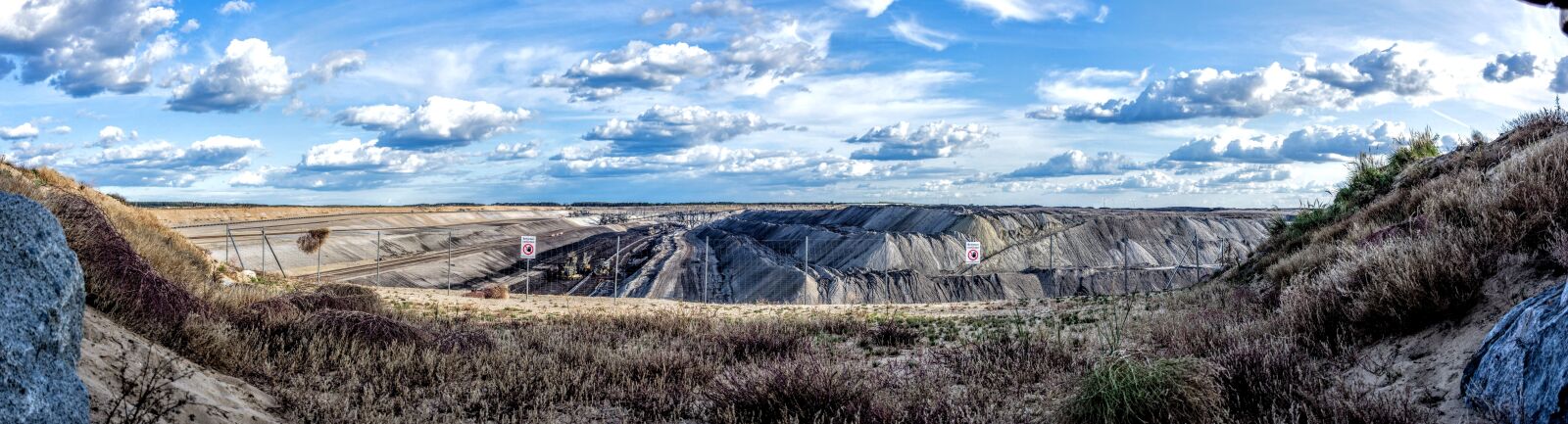 Nikon D7200 sample photo. Open pit mining, brown photography