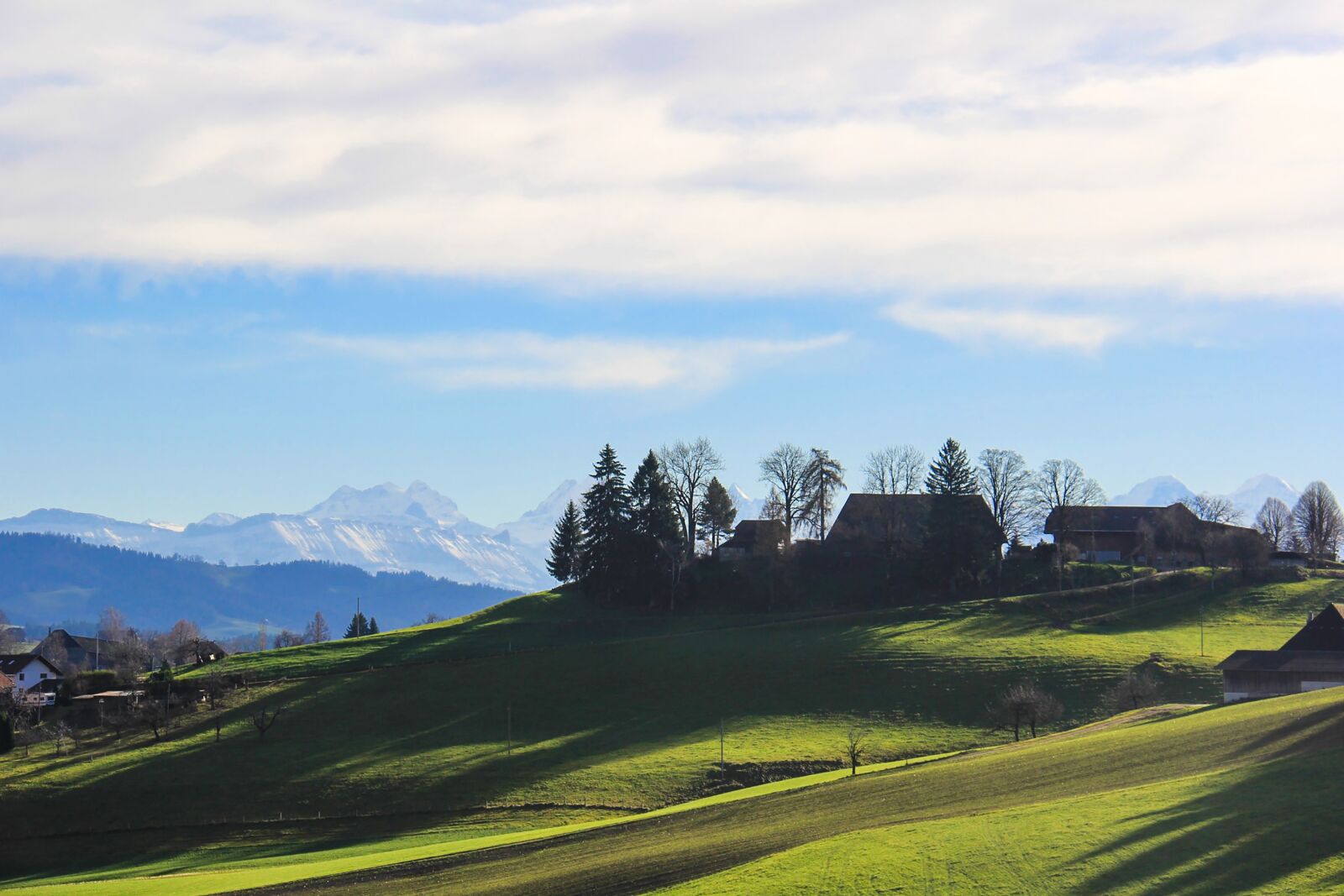 Canon EOS 60D sample photo. Emmental, hill, mountains photography