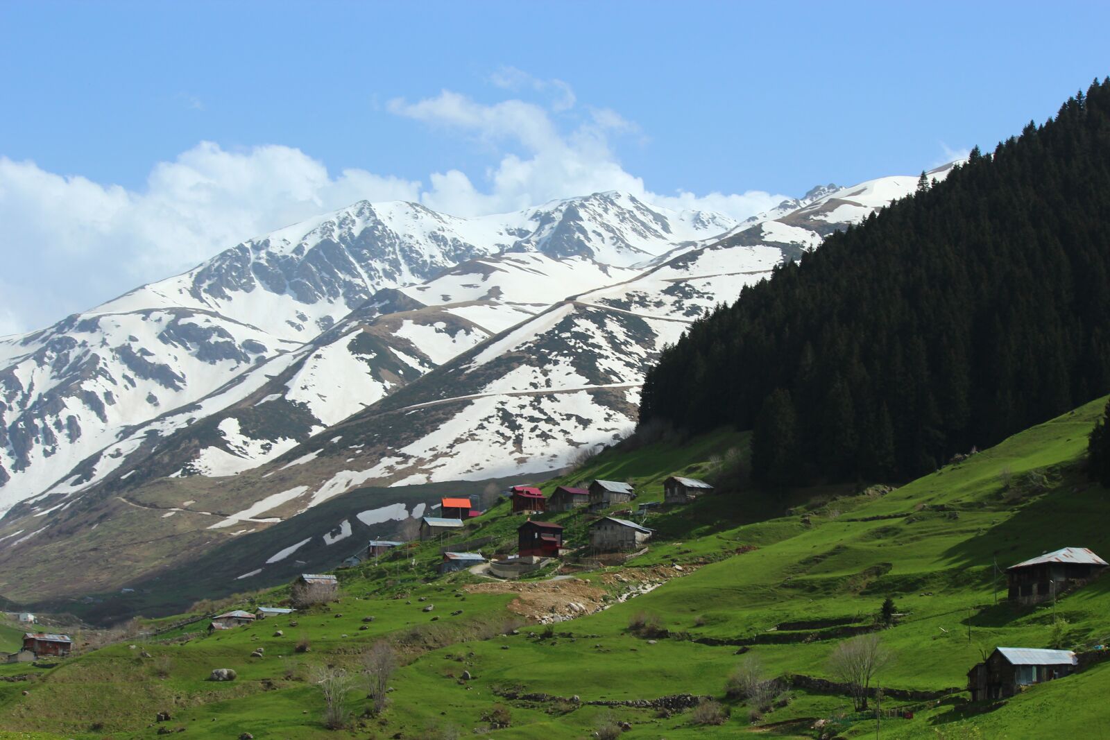 Canon EF-S 55-250mm F4-5.6 IS II sample photo. Erzurum, taurus mountains, landscape photography