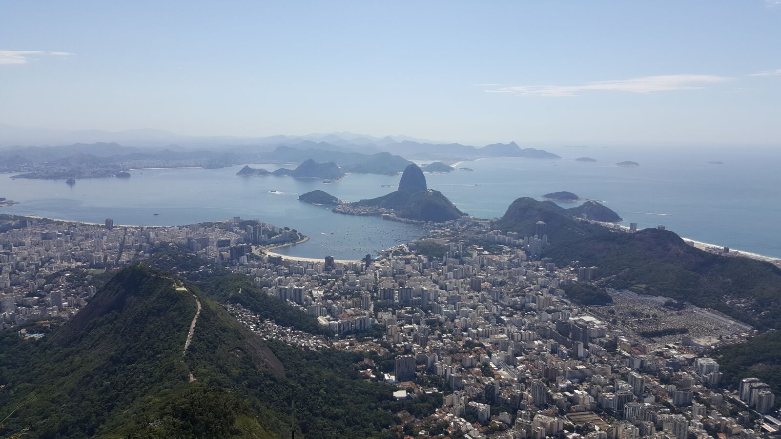 Samsung GALAXY S6 edge sample photo. River, janeiro, corcovado photography