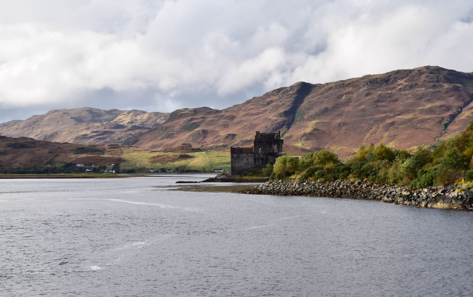 Nikon D5300 sample photo. Eilean donan, castle, lake photography