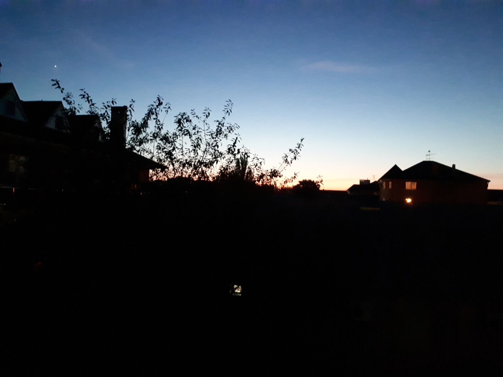 Samsung Galaxy A5(2017) sample photo. Sunset, blue sky, summer photography