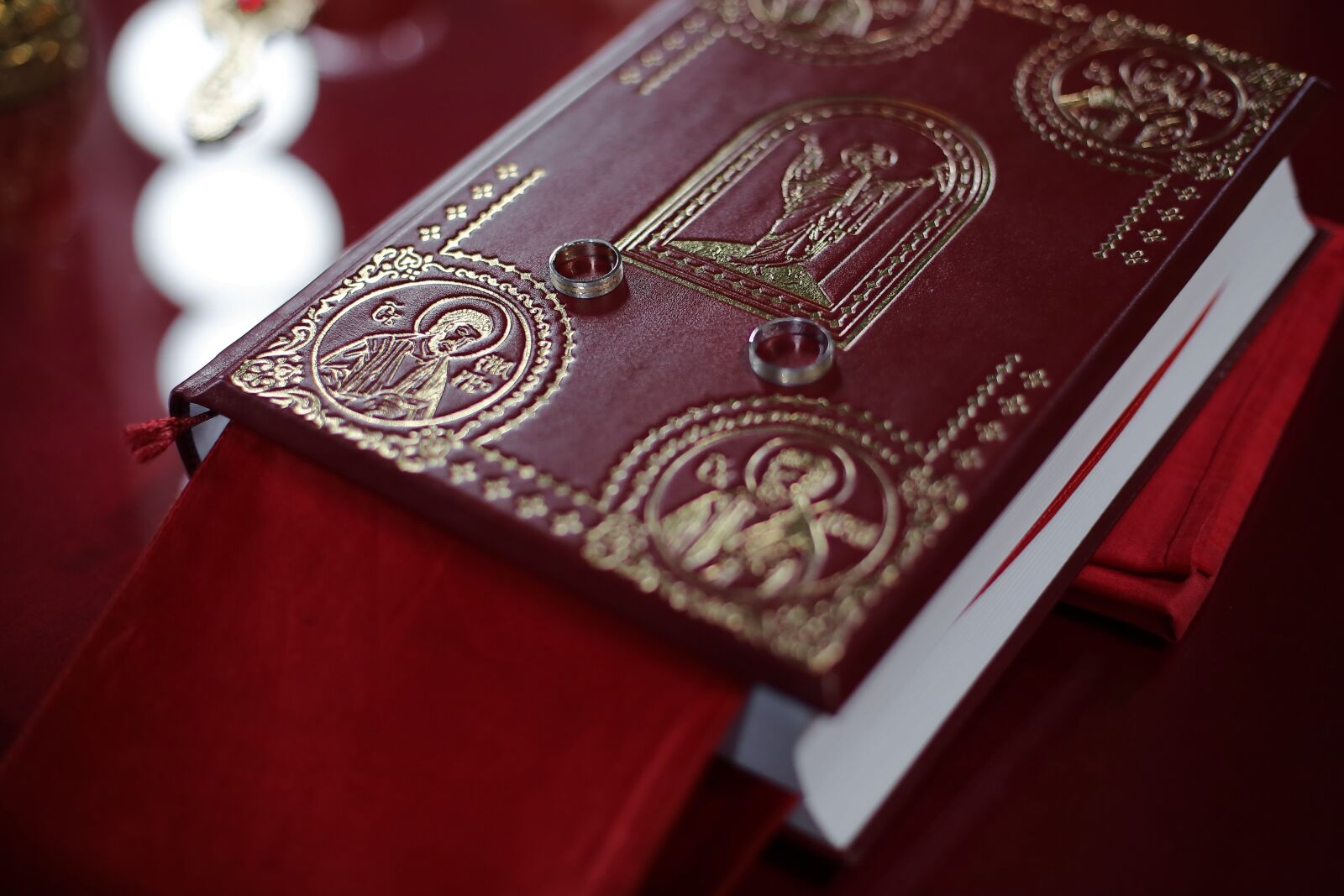 Canon EF 50mm F1.4 USM sample photo. Holly, bible, book, red photography