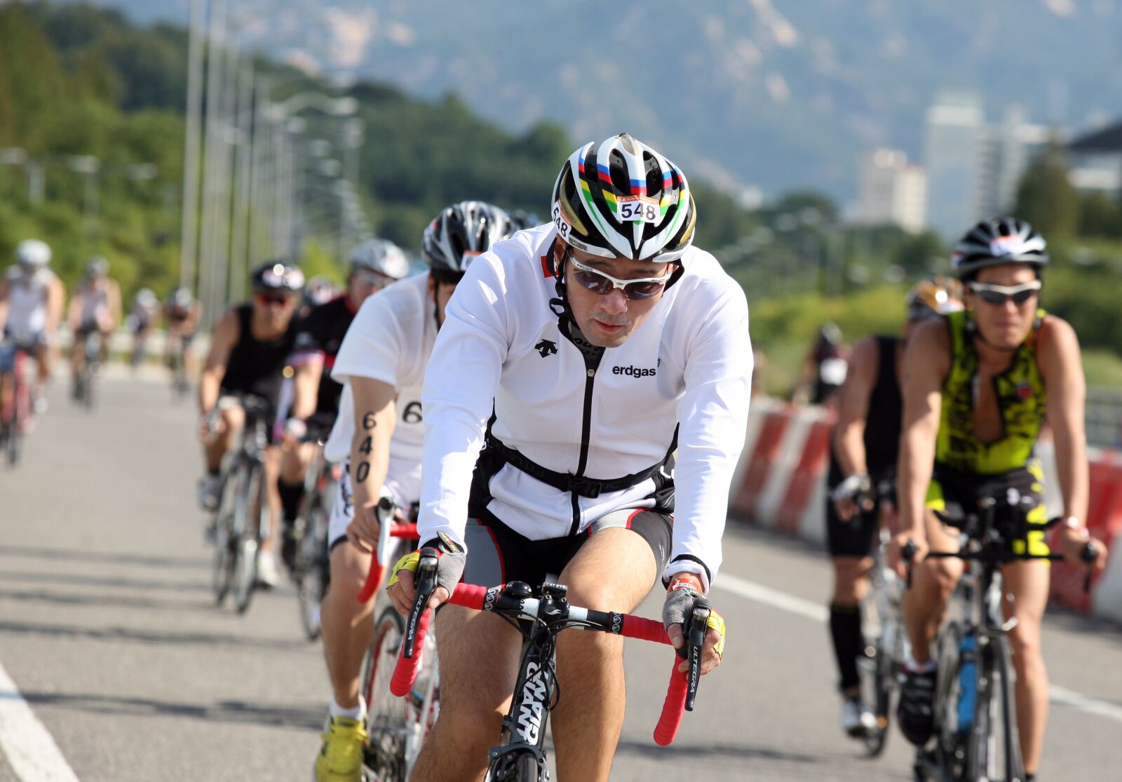 Canon EOS 5D sample photo. Iron man 3, bike, exercise photography