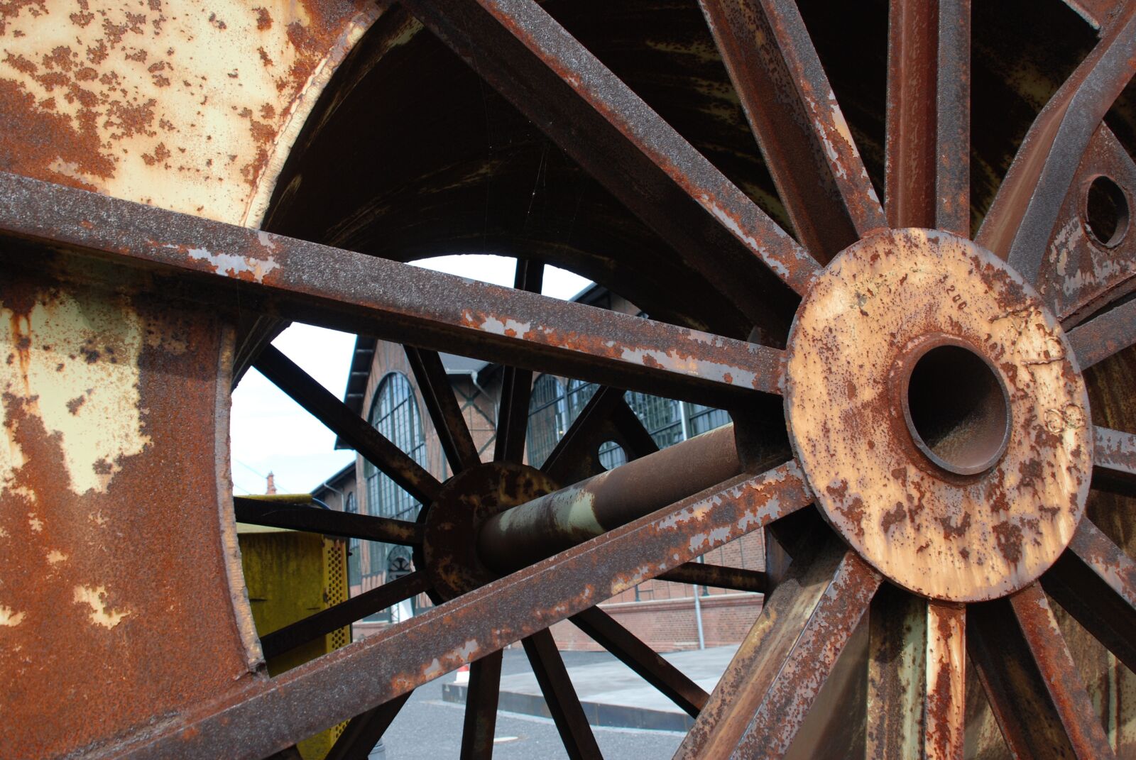 Nikon D80 sample photo. Mining, bill, industrial monument photography