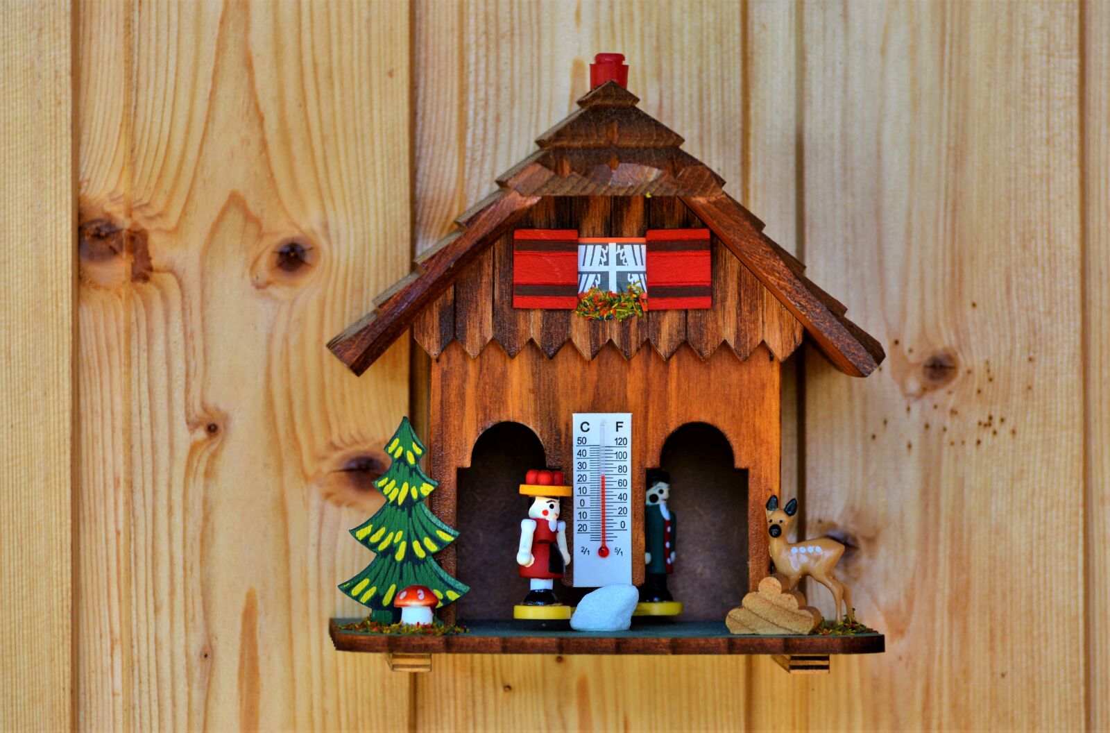 Nikon D3200 sample photo. Weather house, weather station photography
