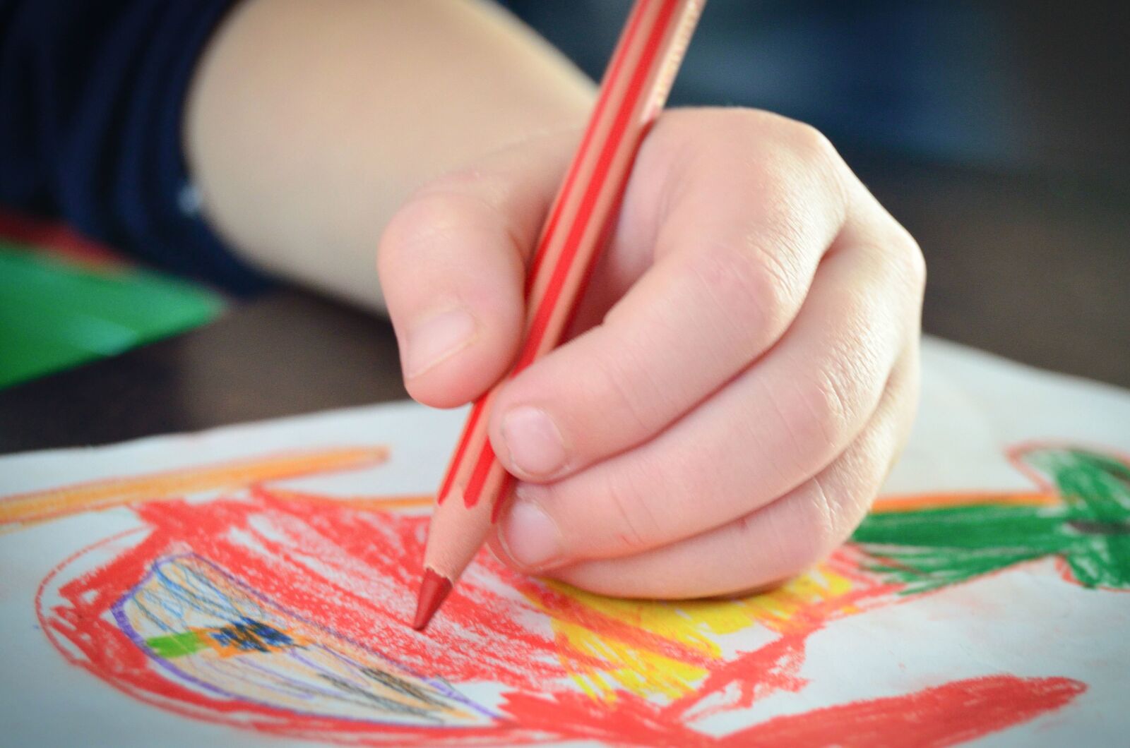 Nikon D5100 sample photo. Pencil, color, kid, drawing photography
