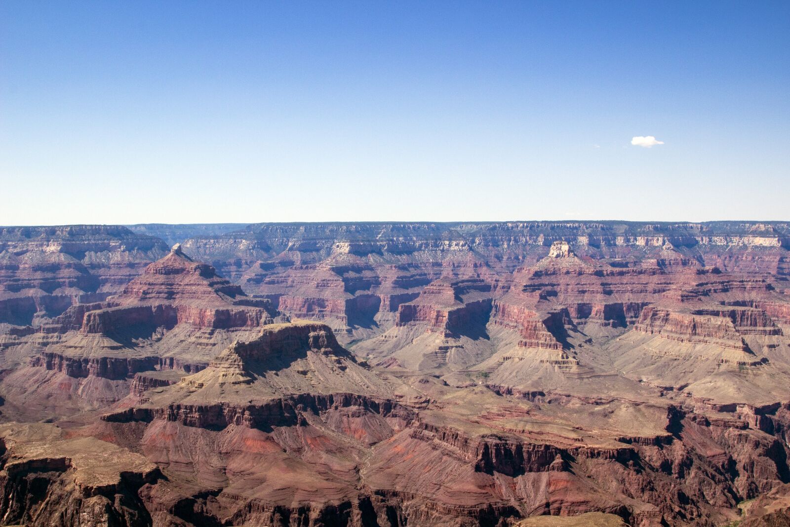Canon EF 24-105mm F4L IS USM sample photo. Mather point, grand canyon photography