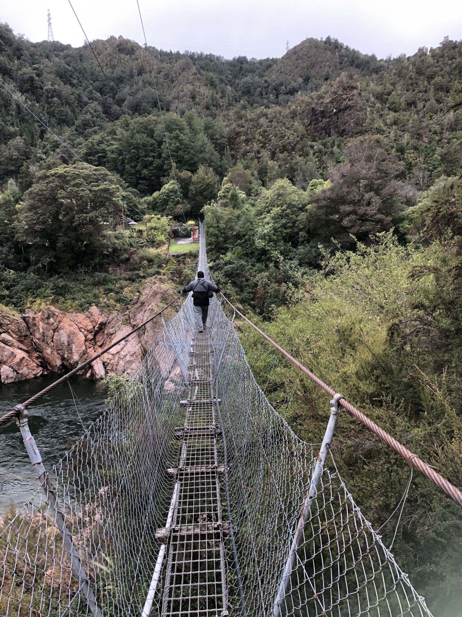 iPhone 8 back camera 3.99mm f/1.8 sample photo. Murchison swing bridge, south photography