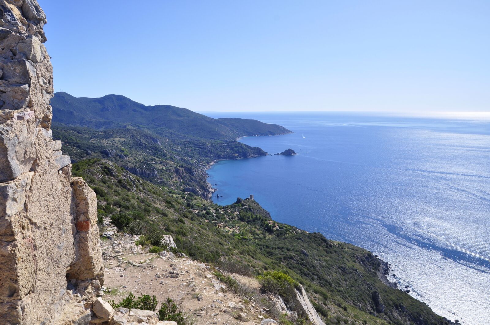 Nikon D5000 sample photo. Costa, sea, tuscany photography