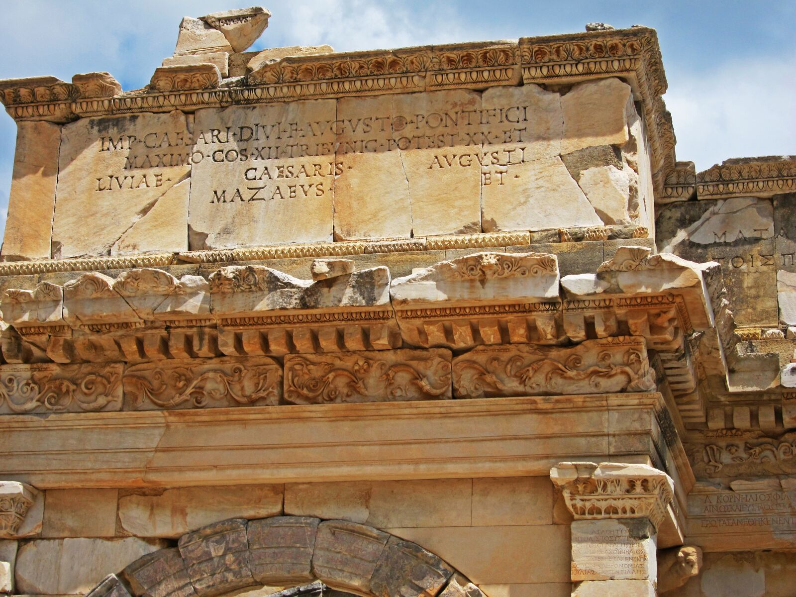 Canon PowerShot S95 sample photo. Ephesus, motif, arch photography