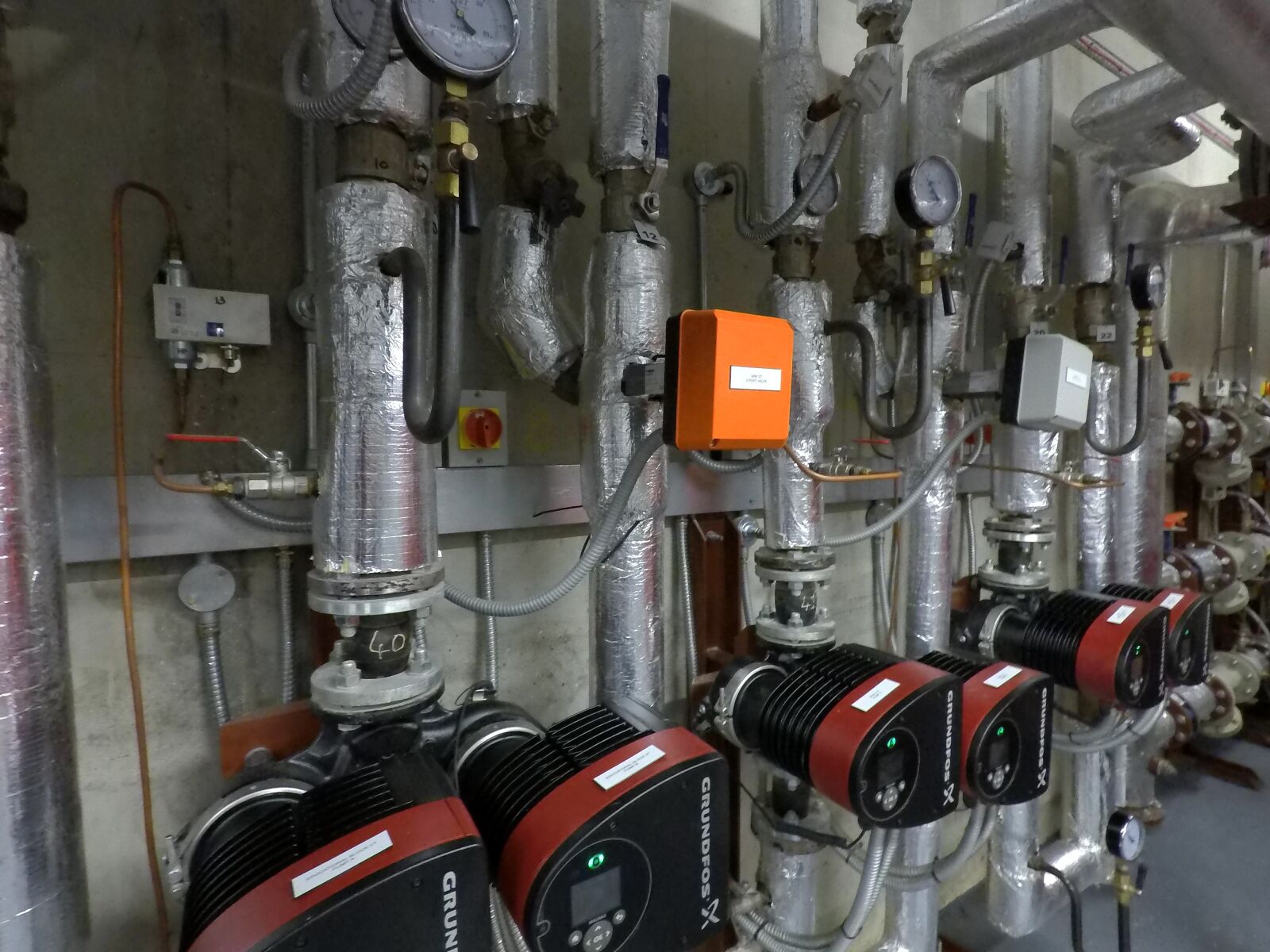 GoPro Hero5 Black sample photo. Pipework, district heating, water photography
