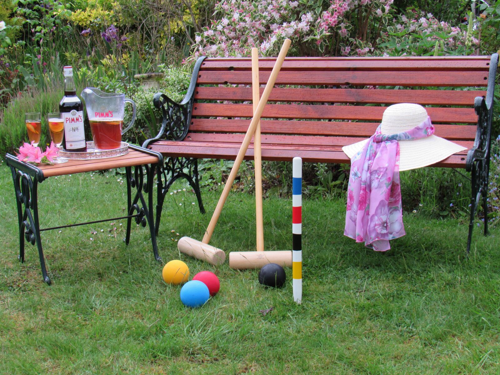 Canon PowerShot SX530 HS sample photo. Croquet, and, pimms photography