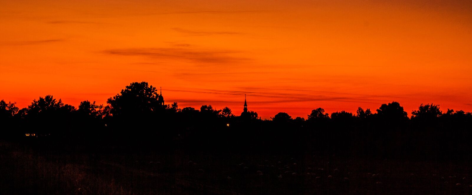 Canon EF-S 18-55mm F3.5-5.6 II sample photo. Sunset, dawn, panorama photography