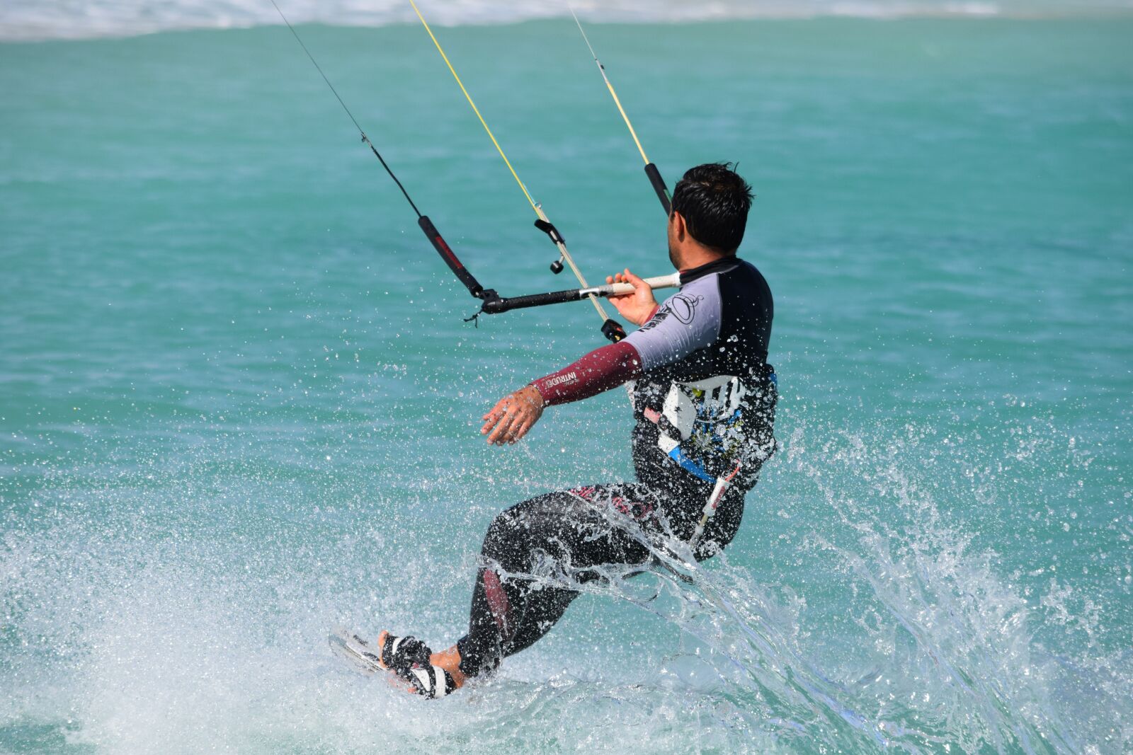 Nikon D3300 sample photo. Kitesurfing, skill, action photography