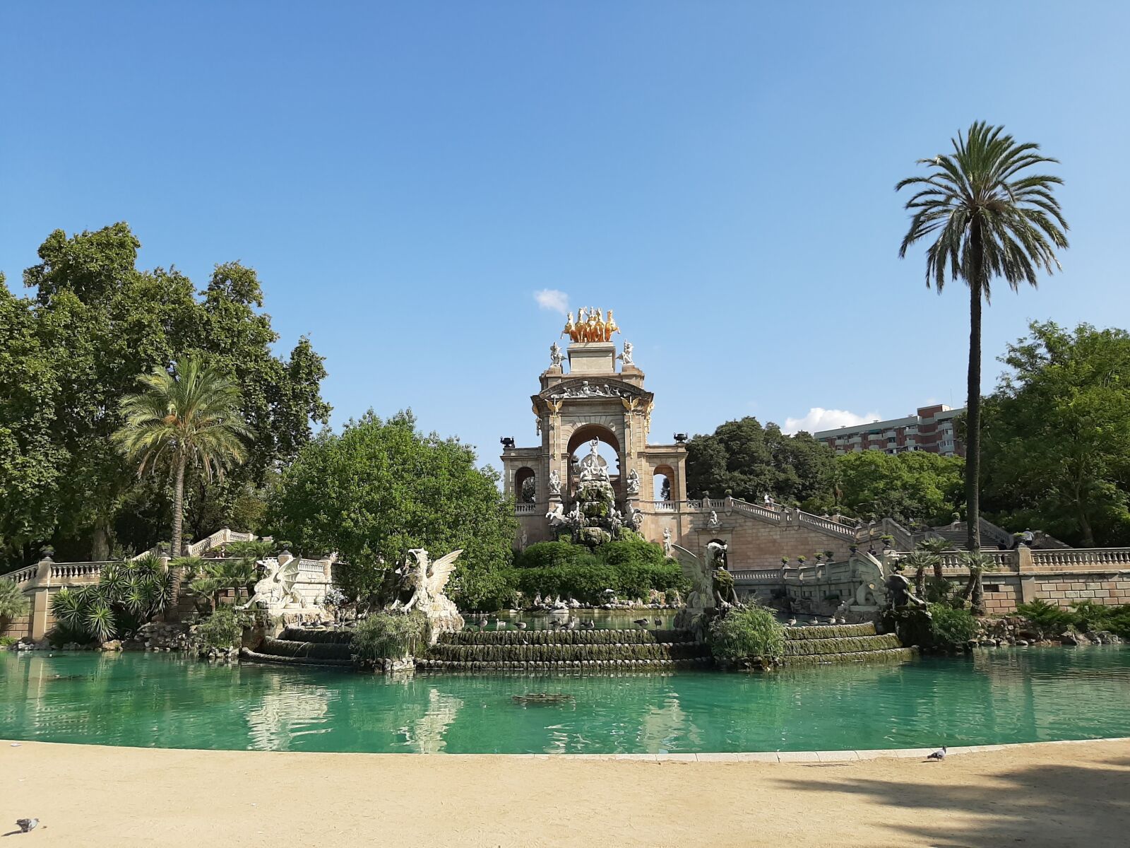 Samsung Galaxy A50 sample photo. Spain, barcelona, park photography