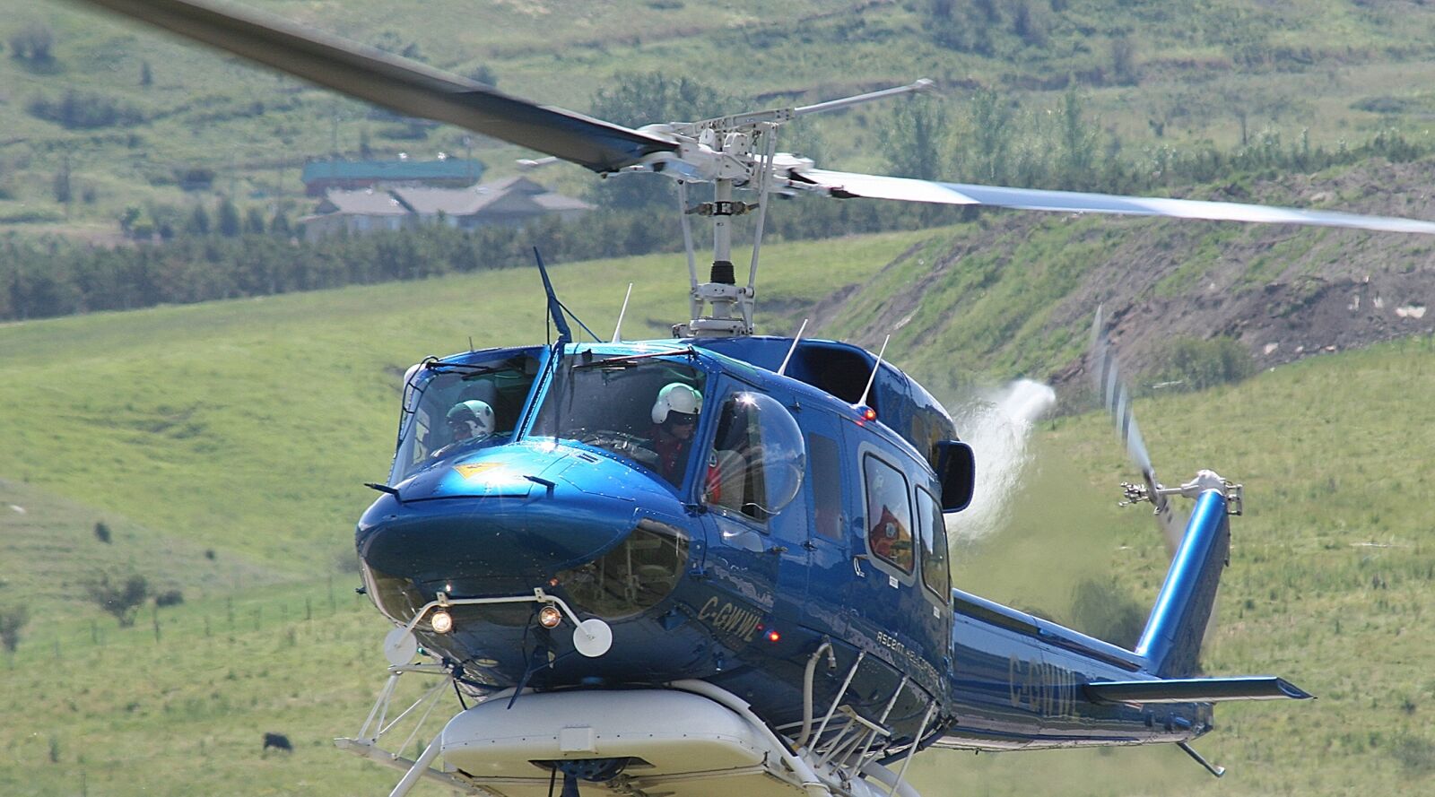 Canon EOS 20D sample photo. Helicopter, chopper, flight photography
