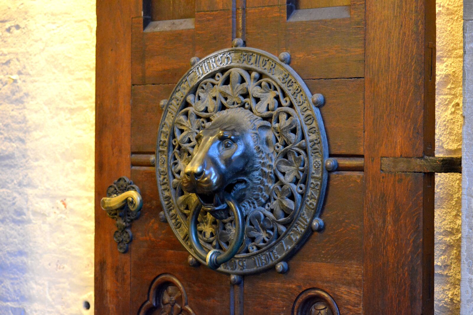 Nikon D7100 sample photo. Church, door, fitting photography