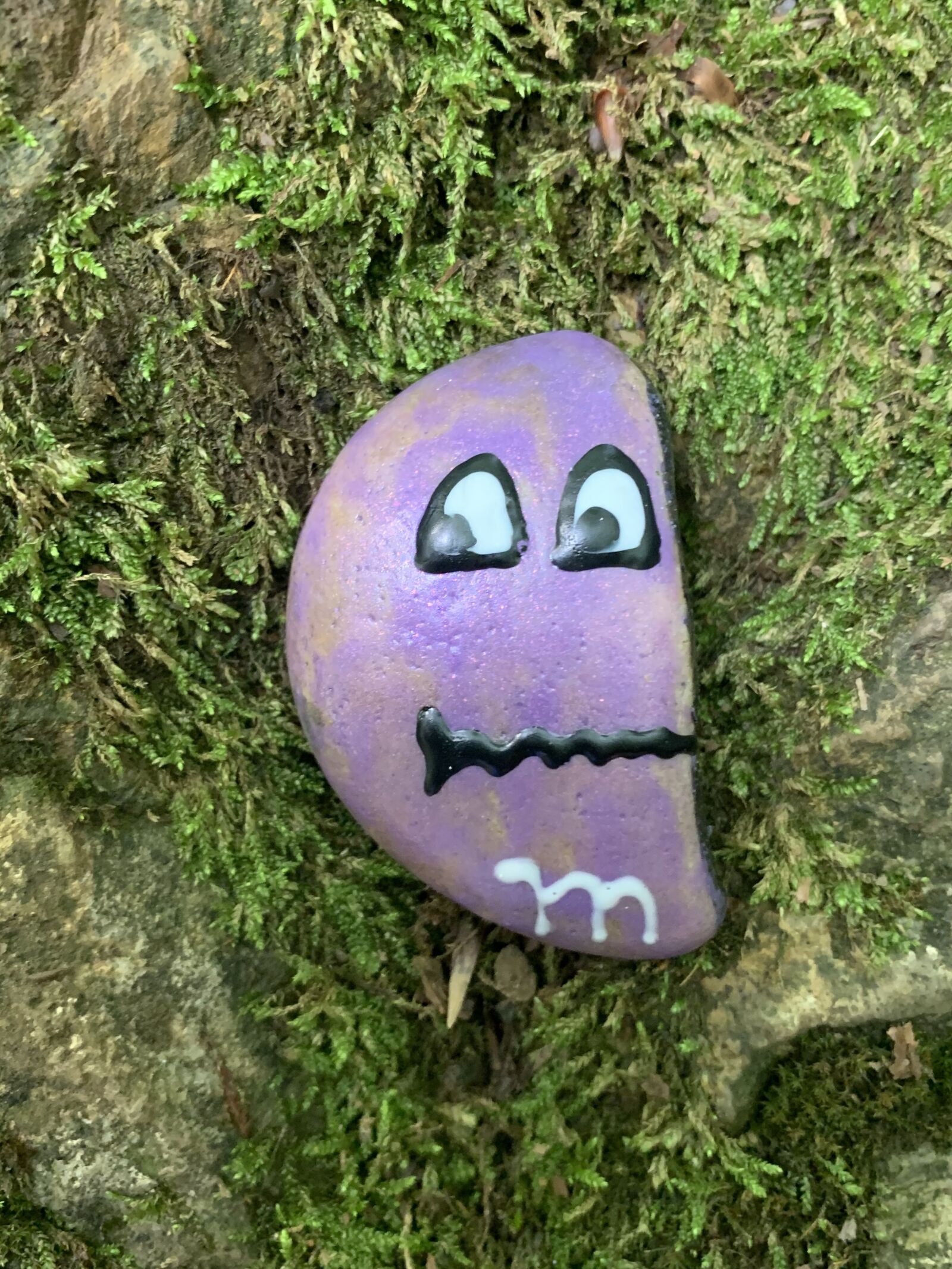 iPhone XR back camera 4.25mm f/1.8 sample photo. Stone, m m, smarties photography