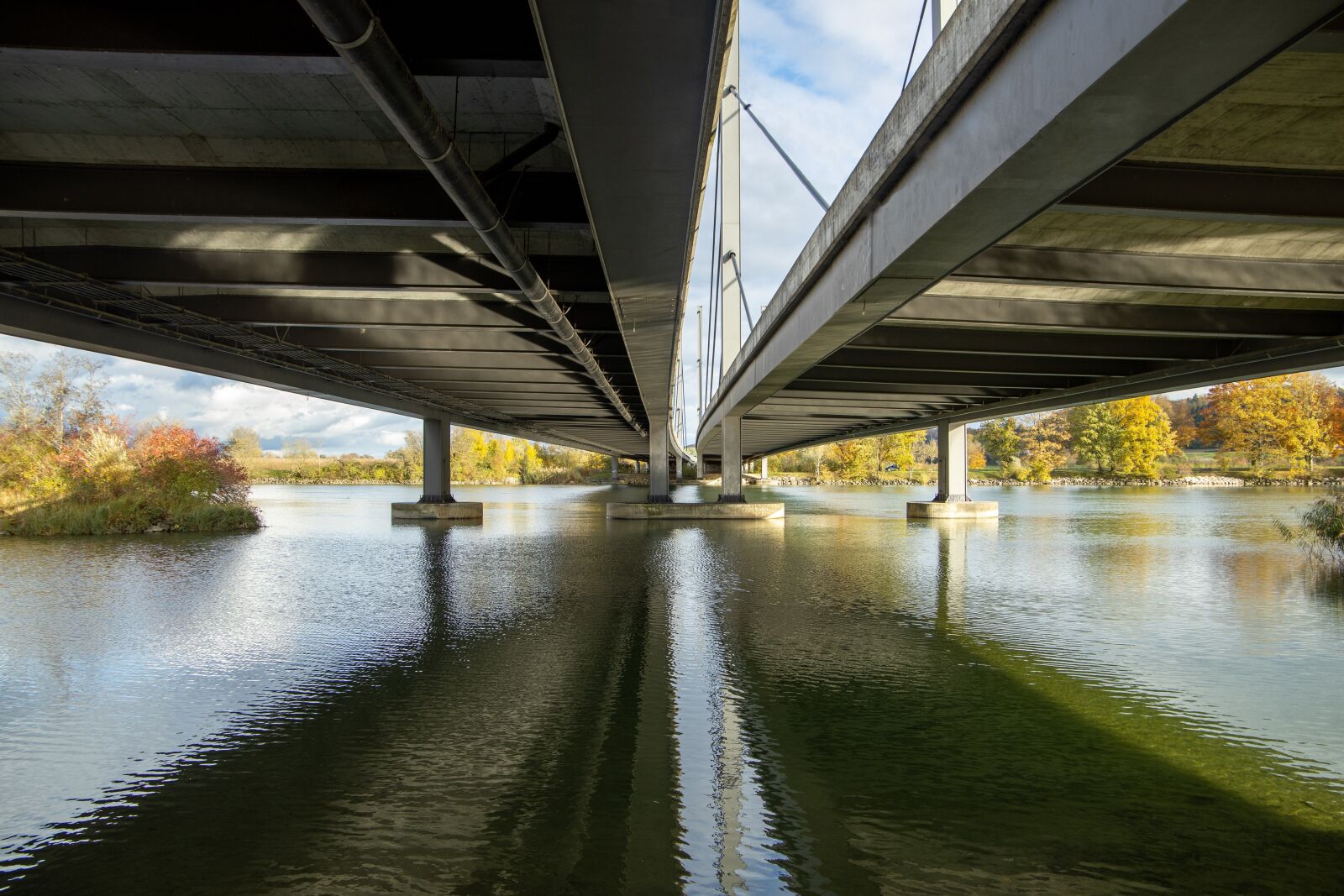 Canon EOS R sample photo. Bridge, grenchen, highway bridge photography
