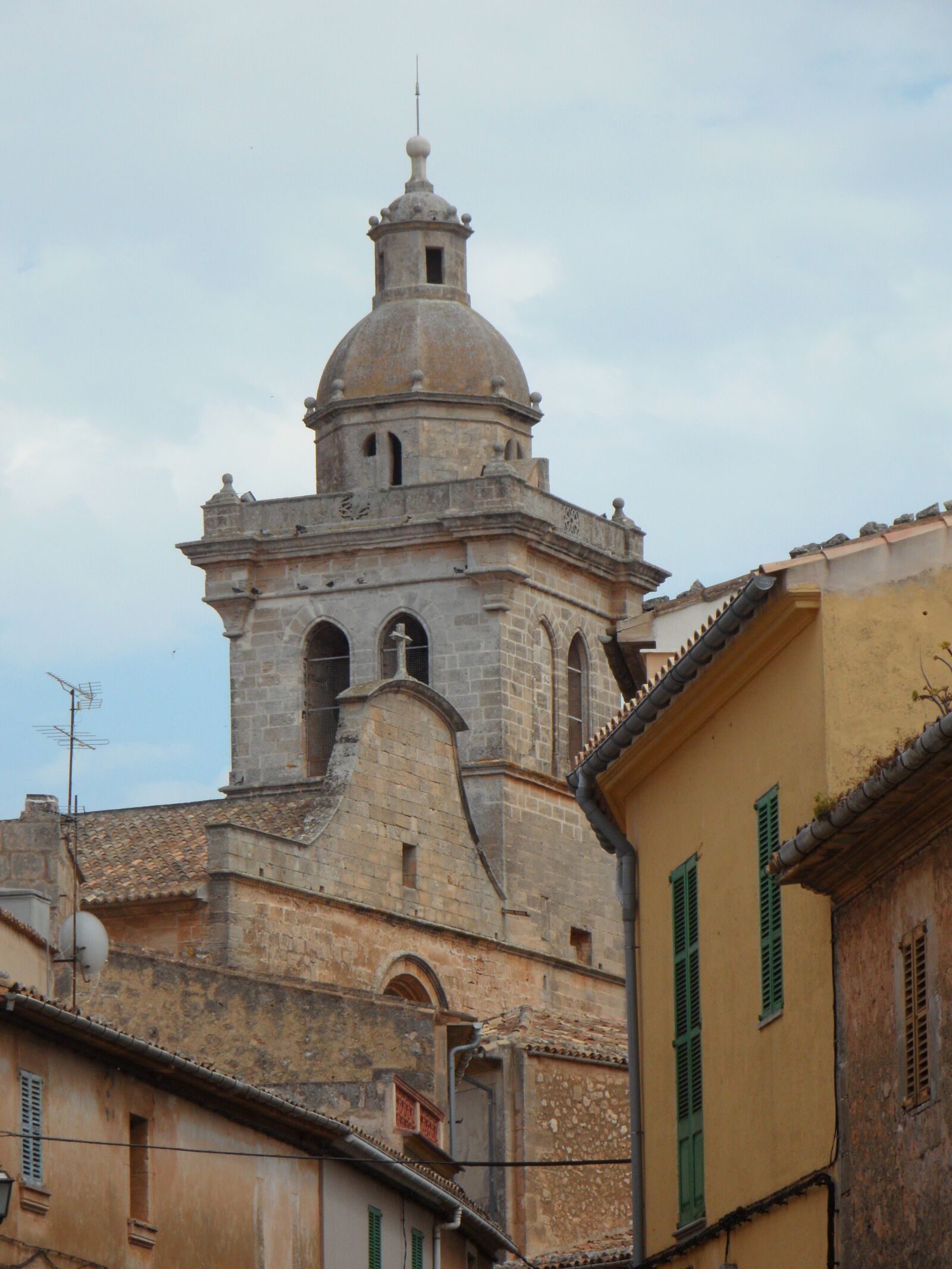 Samsung VLUU WB210, SAMSUNG WB210 sample photo. Tower, church, mallorca photography