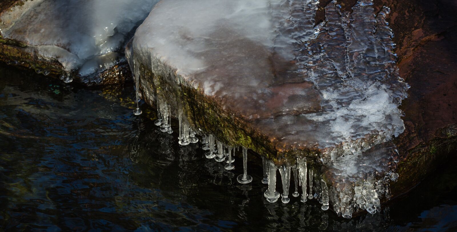 Canon EOS 5D Mark III sample photo. Ice, melt, water photography