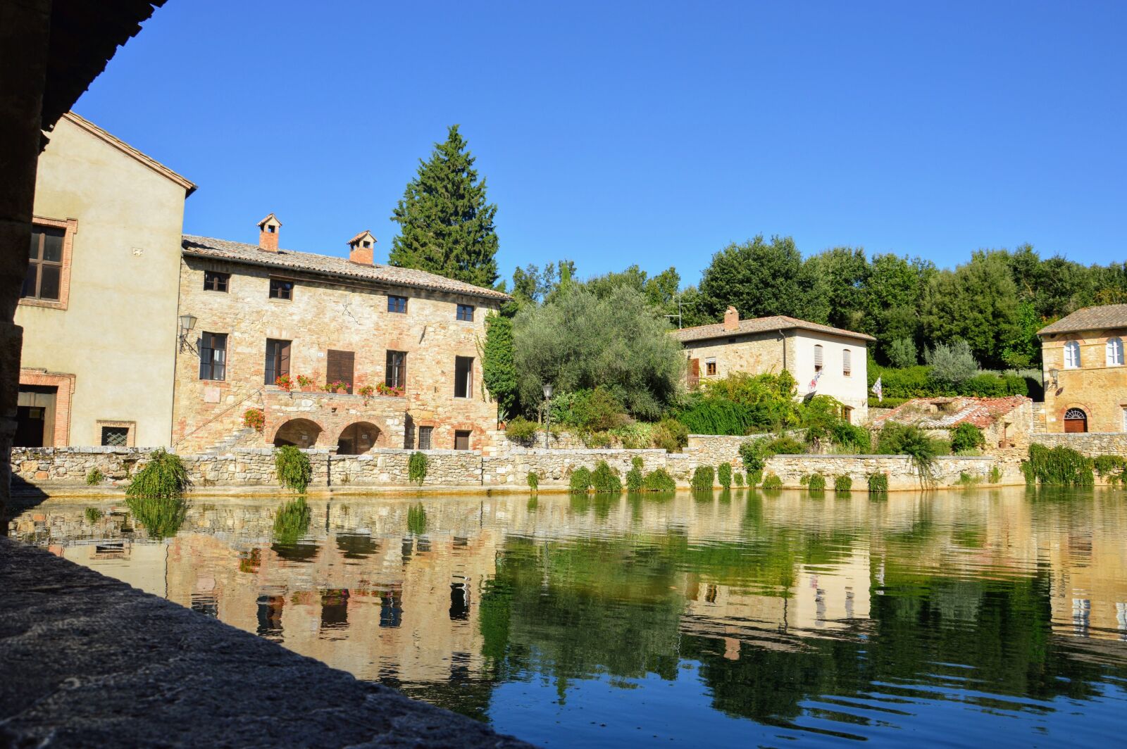 Nikon D3200 sample photo. Bagno vignoni, tuscany, val photography
