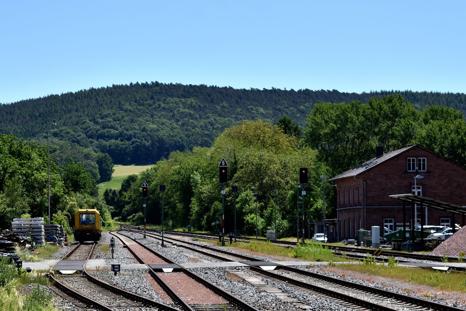 Nikon D3400 sample photo. Train, railroad, landscape photography
