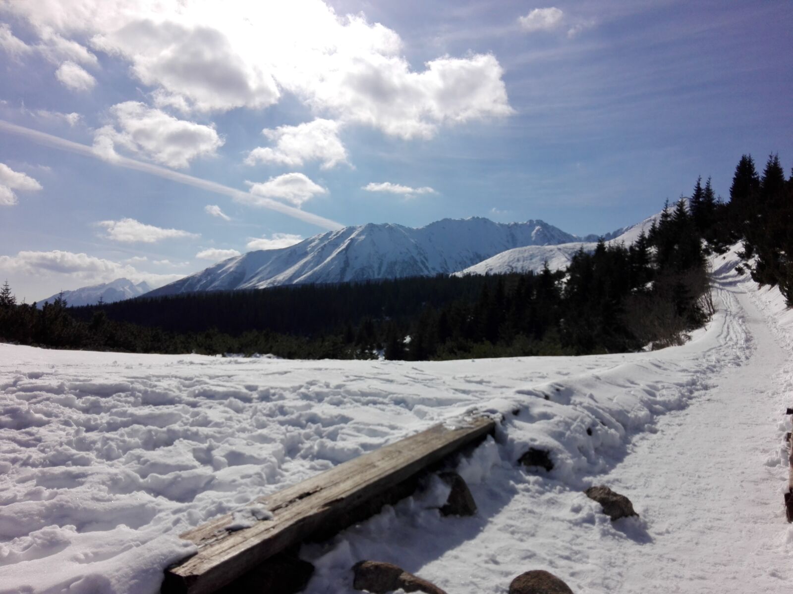 HUAWEI P8 Lite sample photo. Mountains, tatry, view photography