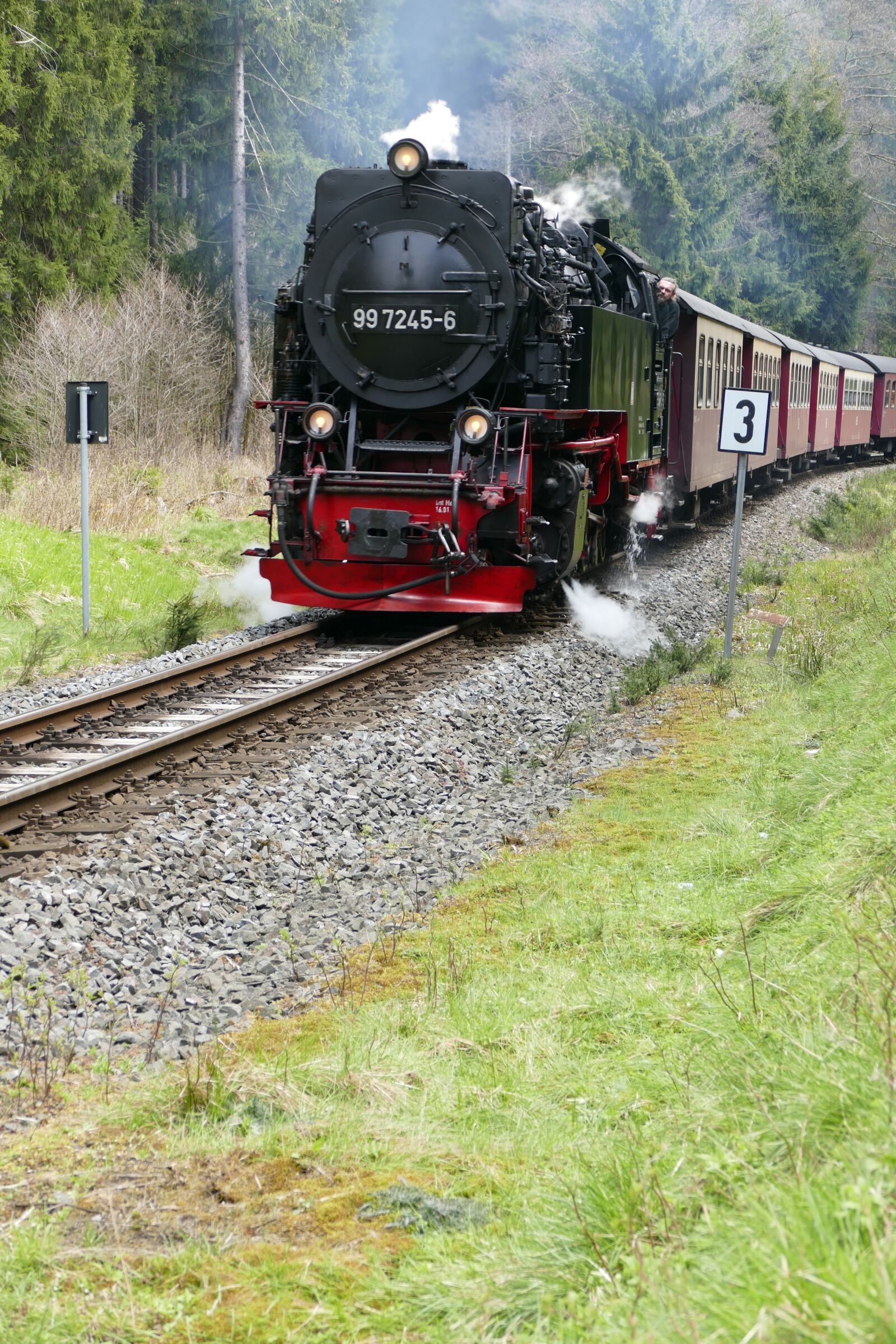 Panasonic Lumix DMC-FZ1000 sample photo. Harzquerbahn, railway, narrow gauge photography