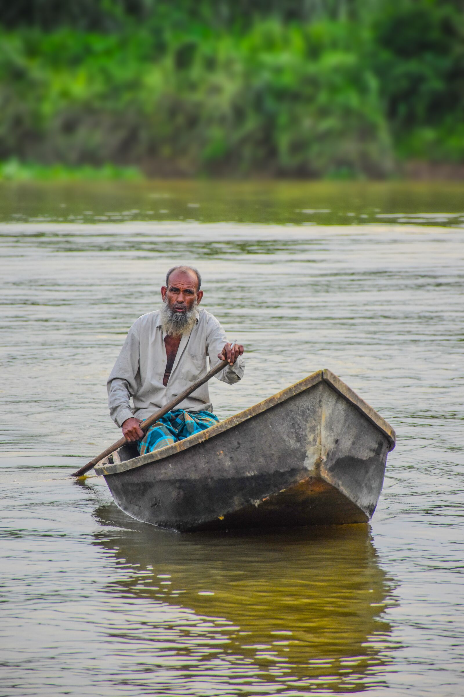 Nikon D7200 sample photo. Boat, old boat man photography