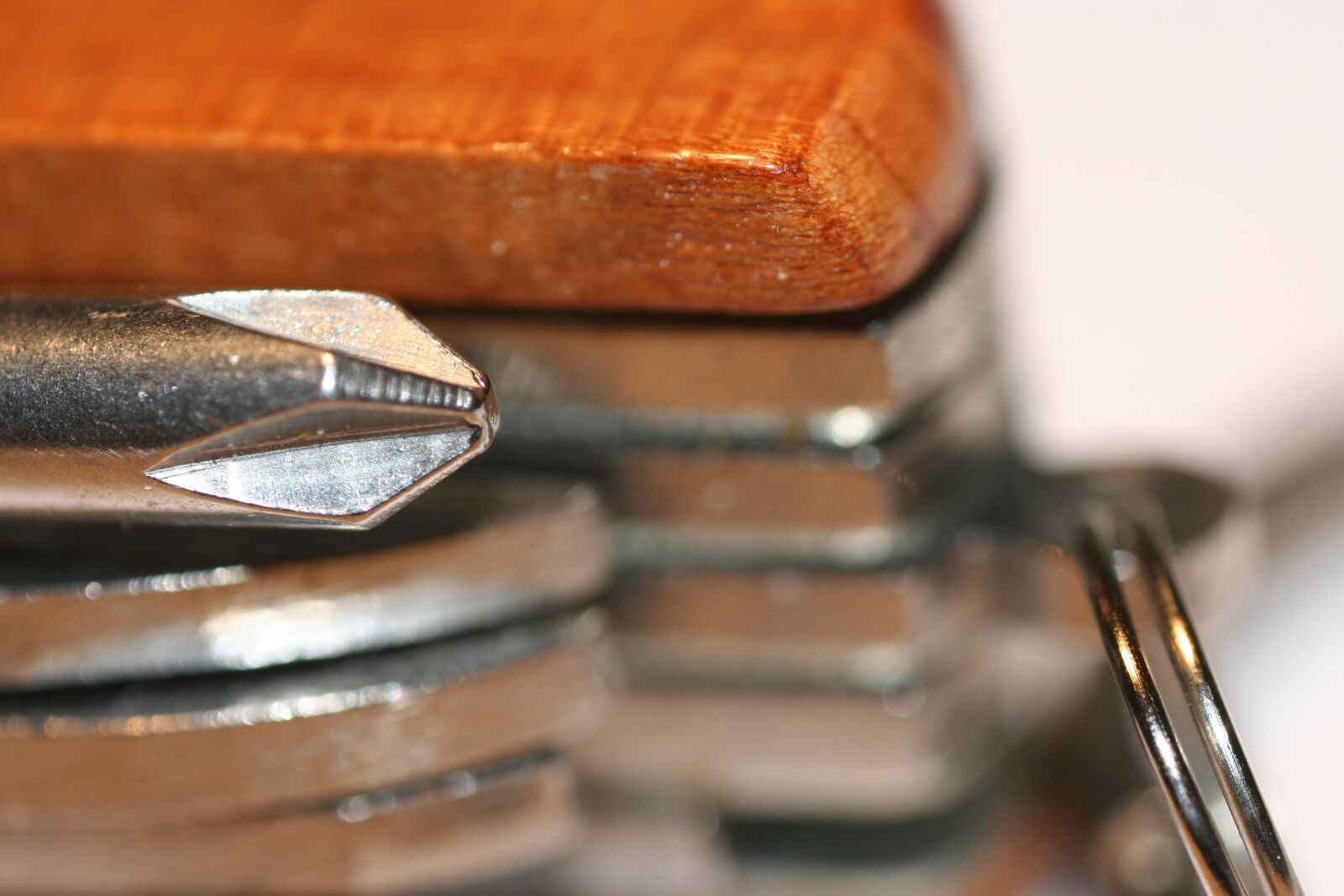 Canon EOS 350D (EOS Digital Rebel XT / EOS Kiss Digital N) sample photo. Sac diameter, wood, screwdriver photography