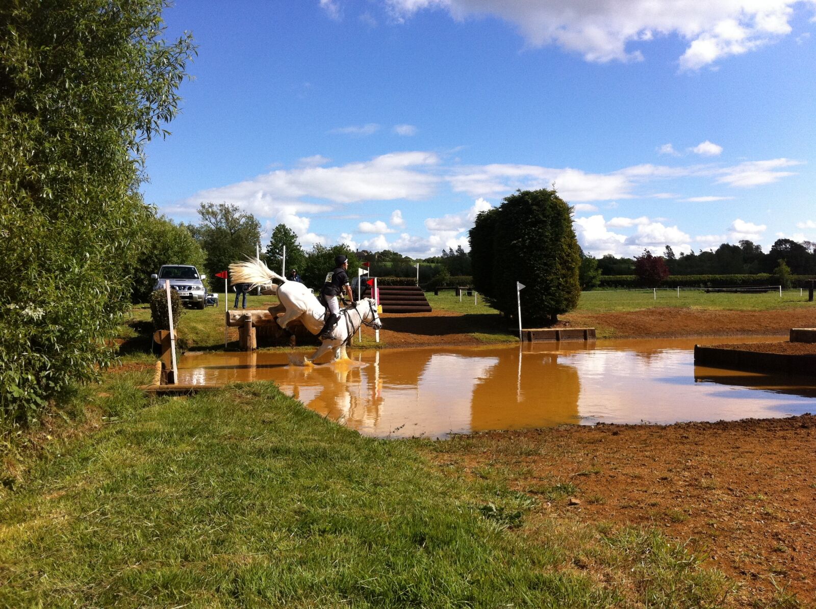 Apple iPhone 4 sample photo. Horse, competition, eventing photography