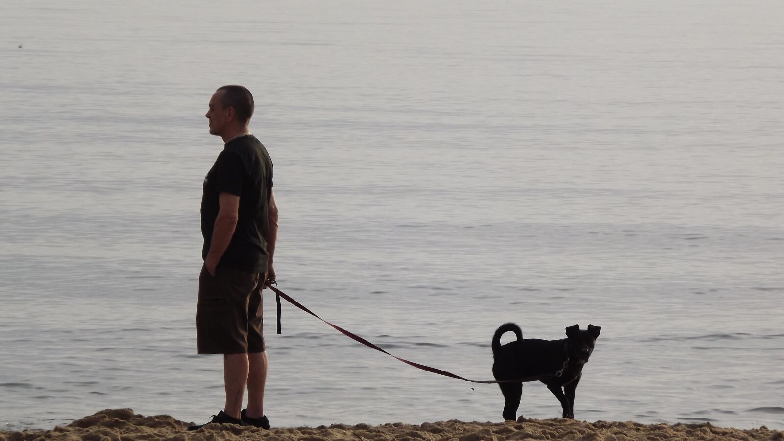 Fujifilm FinePix S3400 sample photo. Man, male, doggy photography