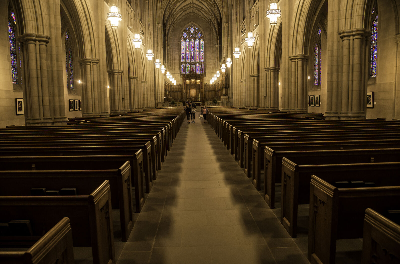 Nikon AF-S Nikkor 24-120mm F4G ED VR sample photo. Cathedral, chapel, christianity, duke photography