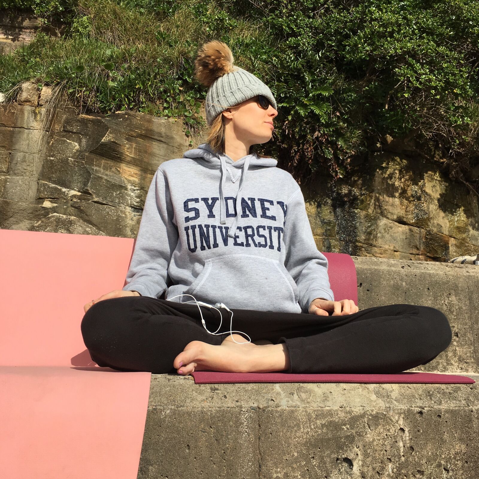 Apple iPhone 6s Plus sample photo. Meditation, girl, healthy photography