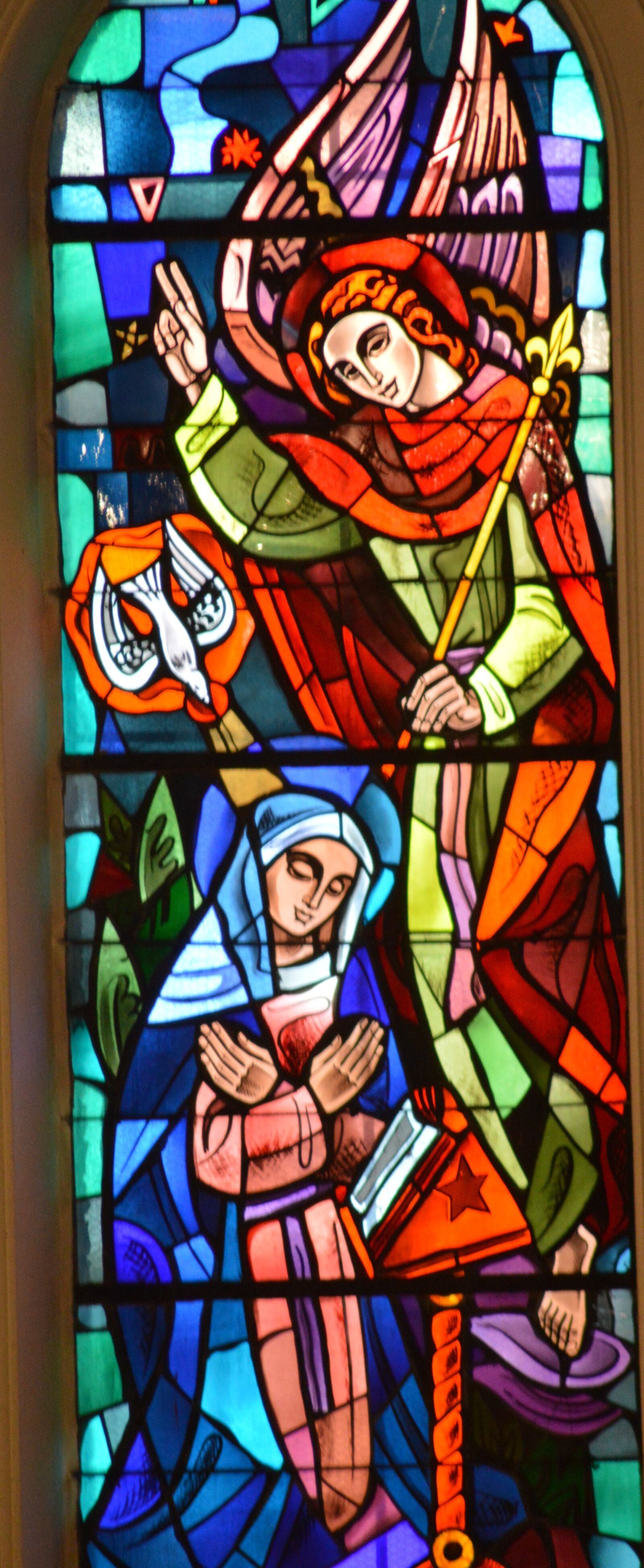 Nikon D3200 sample photo. Stained glass, window, church photography